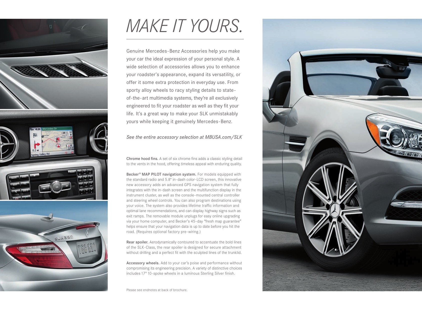 2013 Mercedes-Benz SLK Brochure Page 1
